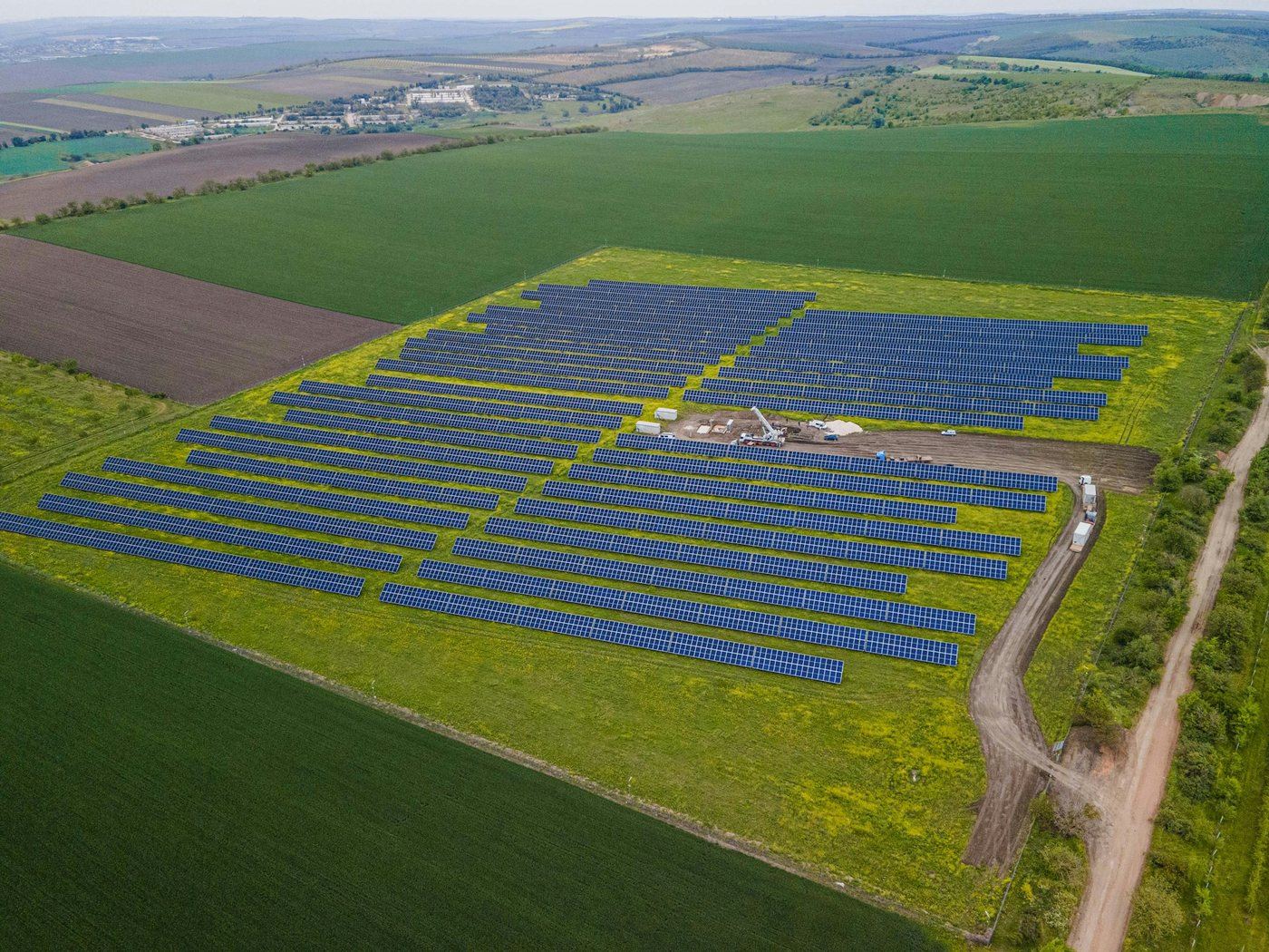 Solar energy installation